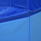 Kokoontaitettava koiran uima-allas sininen 160x30 cm PVC