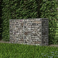 Kivikori galvanoitu teräs 150x50x100 cm