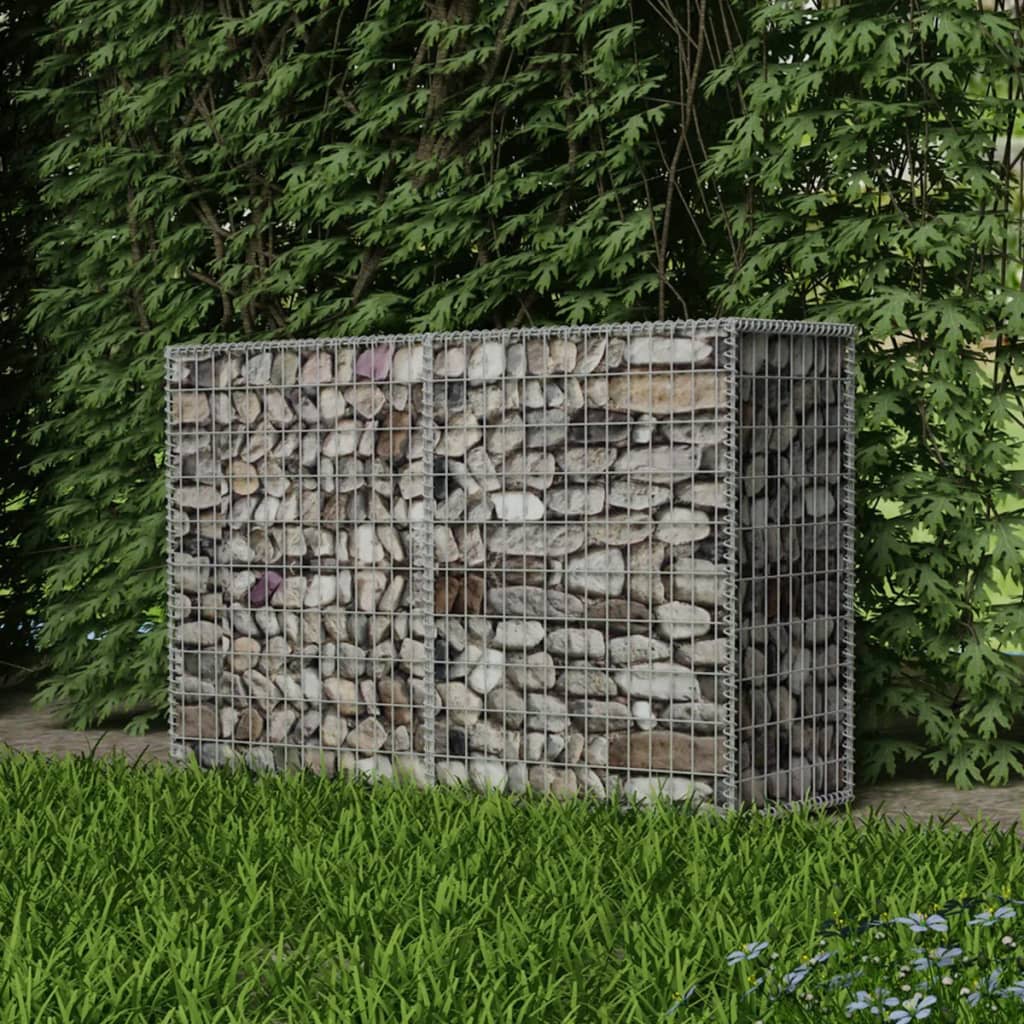 Kivikori galvanoitu teräs 150x50x100 cm