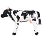 Seisova pehmolelu lehmä plyysi musta ja valkoinen XXL