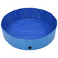 Kokoontaitettava koiran uima-allas sininen 120x30 cm PVC