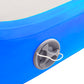 Täytettävä voimistelumatto pumpulla 300x100x15 cm PVC sininen