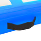 Täytettävä voimistelumatto pumpulla 600x100x15 cm PVC sininen