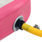 Täytettävä voimistelumatto pumpulla 200x200x15 cm PVC pinkki
