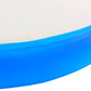 Täytettävä voimistelumatto pumpulla 100x100x10 cm PVC sininen