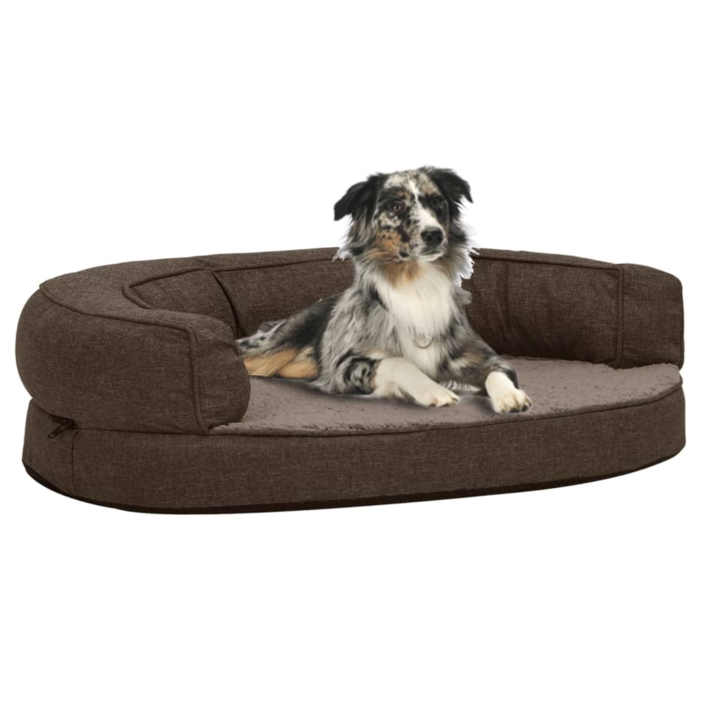 Koiran sohva 75x53 cm fleece ruskea
